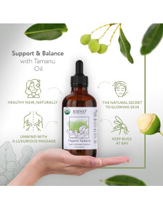 Aceite de Tamanu Orgánico HBNO 120ml Prensado en Frío 2