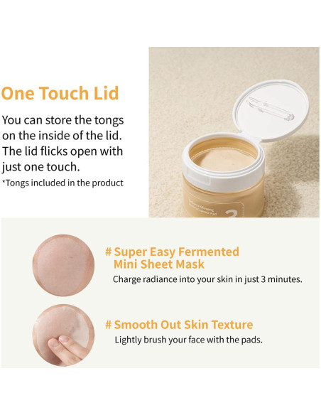 Almohadillas Tonificantes Numbuzin No.3 Jumbo 70 unidades Almohadillas Tonificantes Numbuzin No.3 Jumbo 70 unidades