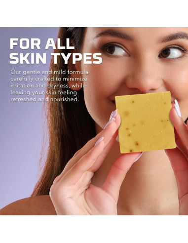 Conjunto de Jabones Artesanales Age of Sage - 4pk Aroma Miel y Ébano