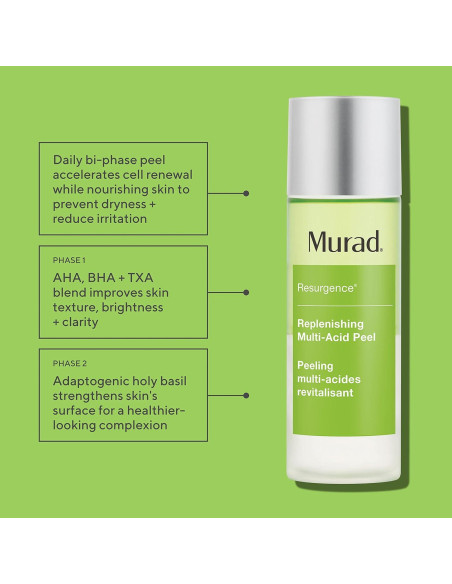 Peeling Facial Murad Replenishing Multi-Acid 97.6 ml AHA/BHA Peeling Facial Murad Replenishing Multi-Acid 97.6 ml AHA/BHA