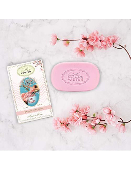 Set de Jabones Dúo Un Air d'Antan - Flor de Cerezo 200g Set de Jabones Dúo Un Air d'Antan - Flor de Cerezo 200g