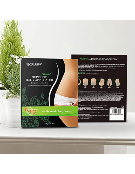 Aplicador Corporal Neutriherbs - Envoltura Natural 5 Piezas Aplicador Corporal Neutriherbs - Envoltura Natural 5 Piezas