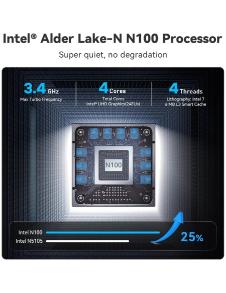Mini PC Beelink S12 Pro, Intel Alder Lake-N N100, 16GB RAM, 500GB SSD Mini PC Beelink S12 Pro, Intel Alder Lake-N N100, 16GB RAM, 500GB SSD