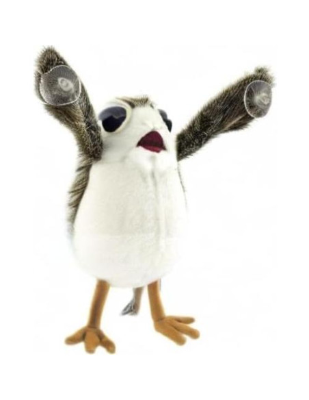 Figura Porg de Peluche Star Wars 15 cm con Ventosas Figura Porg de Peluche Star Wars 15 cm con Ventosas
