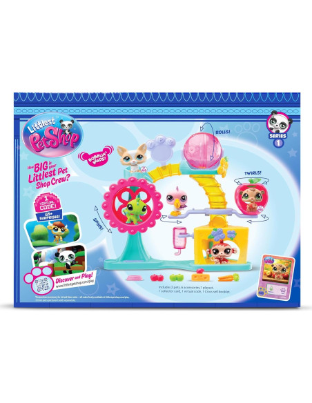 Littlest Pet Shop Fun Factory Play Set - Generación 7, 2 Mascotas Littlest Pet Shop Fun Factory Play Set - Generación 7, 2 Mascotas