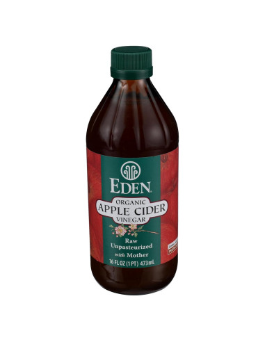 Vinagre de Manzana Orgánico Eden Foods 473 ml