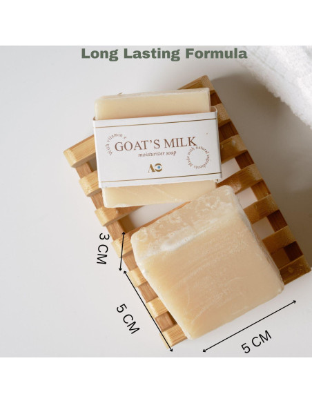 Jabón de Leche de Cabra AniO - Hidratante con Miel y Vitamina E - 4 Barras Jabón de Leche de Cabra AniO - Hidratante con Miel y Vitamina E - 4 Barras