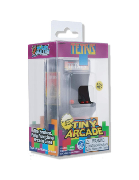 Mini Arcade Tetris Super Impulse 8.9 cm - Juego Retro Portátil Mini Arcade Tetris Super Impulse 8.9 cm - Juego Retro Portátil