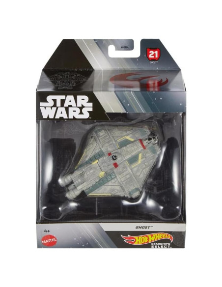 Vehículo Die-Cast Hot Wheels Star Wars Ghost 1:50 Mattel Vehículo Die-Cast Hot Wheels Star Wars Ghost 1:50 Mattel