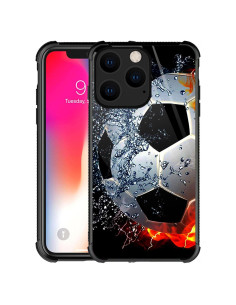Funda Antichoque CARLOCA para iPhone 14 - Diseño Fútbol