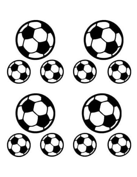 Calcomanías de Pared de Fútbol LZYMSZ 12 Piezas PVC Impermeables Calcomanías de Pared de Fútbol LZYMSZ 12 Piezas PVC Impermeables