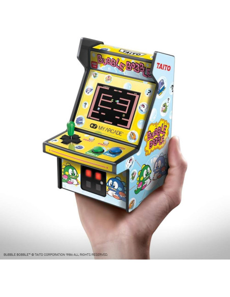 Máquina de Arcade Mini My Arcade Bubble Bobble 17.15 cm Máquina de Arcade Mini My Arcade Bubble Bobble 17.15 cm