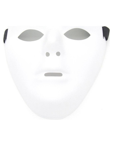 Máscara Blanca de Halloween Kvvdi para Disfraces - Unisex