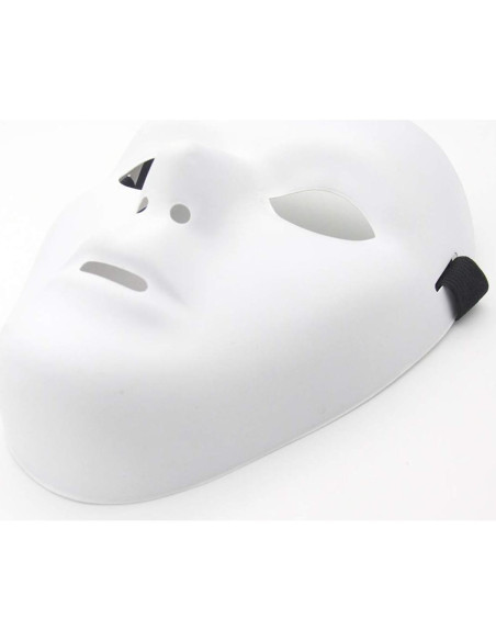 Máscara Blanca de Halloween Kvvdi para Disfraces - Unisex Máscara Blanca de Halloween Kvvdi para Disfraces - Unisex