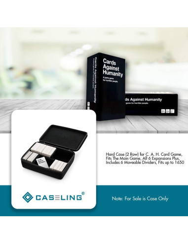 Funda Dura para Juego de Cartas Caseling - 1650 Cartas
