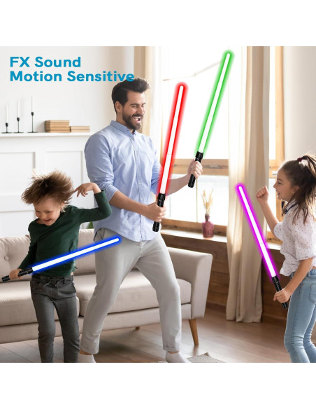 Sable de Luz Expandible Witmur 7 Colores para Niños 42.9-81.0 cm Sable de Luz Expandible Witmur 7 Colores para Niños 42.9-81.0 cm