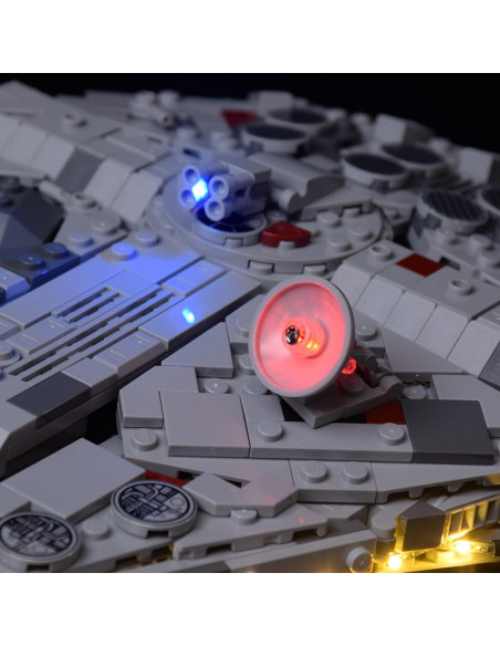 Kit de Iluminación LED LightGo para Halcón Milenario Lego 75375 Kit de Iluminación LED LightGo para Halcón Milenario Lego 75375