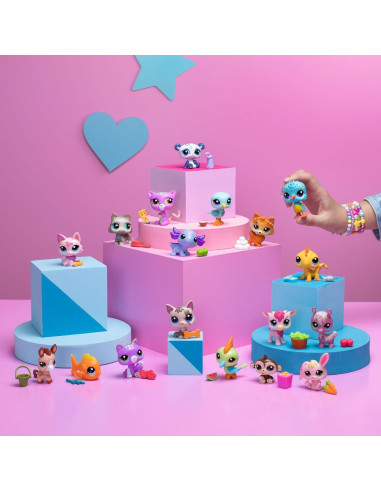 Littlest Pet Shop Paquete Sorpresa 3-Pack Serie 2 - Figuras Coleccionables