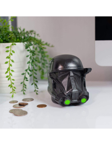 Alcancía Réplica Casco Death Trooper Star Wars 38x25cm Alcancía Réplica Casco Death Trooper Star Wars 38x25cm