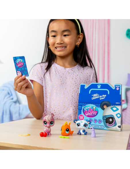 Littlest Pet Shop Paquete Sorpresa 3-Pack Serie 2 - Figuras Coleccionables Littlest Pet Shop Paquete Sorpresa 3-Pack Serie 2 - Figuras Coleccionables