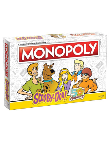 Monopoly Scooby-Doo! Juego de Mesa Oficial 50 Años
