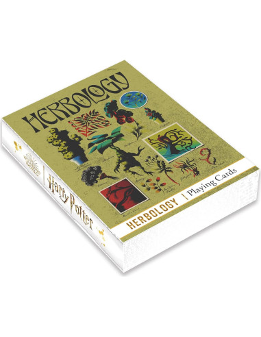 Baraja de Cartas Herbología Harry Potter AQUARIUS - 90g