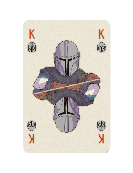 Baraja de Cartas Star Wars The Mandalorian Waddingtons 54 Piezas Baraja de Cartas Star Wars The Mandalorian Waddingtons 54 Piezas