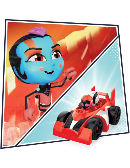 Pista de Carreras PJ Masks Chocar y Acelerar con 4 Coches Pista de Carreras PJ Masks Chocar y Acelerar con 4 Coches