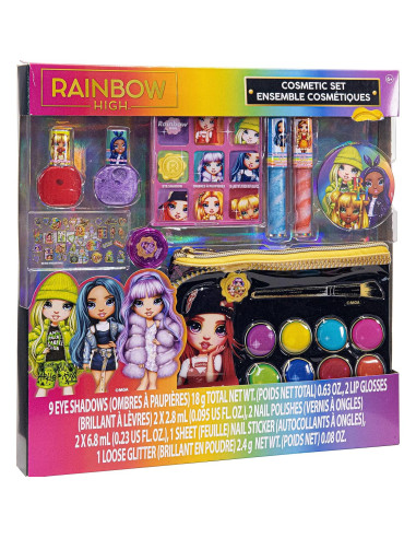 Set de Maquillaje Cosmético Townley Girl Rainbow High para Niñas 6+