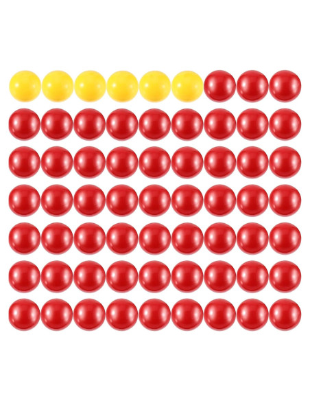 63 Piezas Canicas de Reemplazo Gejoy para Hipopótamos Hambrientos