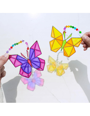 Kit de Pintura de Atrapasol de Mariposa Winlyn - 27 Piezas