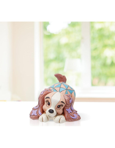 Figurita Miniatura Enesco Disney Traditions Dama y Vagabundo 6.35 cm