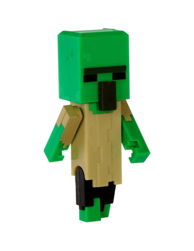 Figura de Acción Minecraft Legends Ataque Zombi 14.3 cm