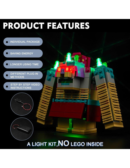 Kit de Luz LED BrickBling para Lego 21257 Mine-Craft Kit de Luz LED BrickBling para Lego 21257 Mine-Craft