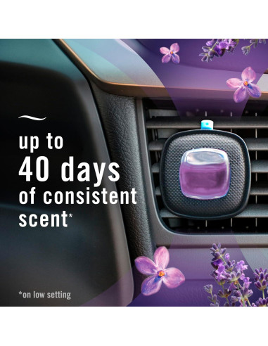 Clip de Ventilación Febreze para Auto Aroma Downy Calm 2 Unidades