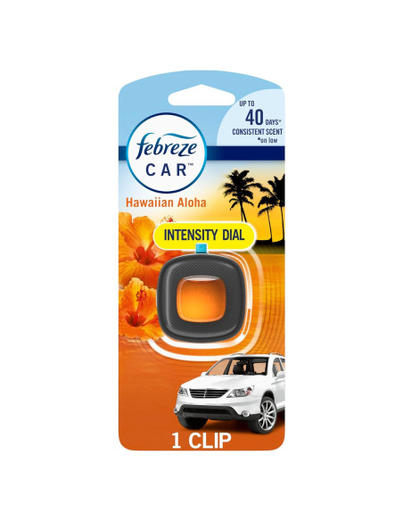 Ambientador Febreze Clip Ventilación Aloha Hawaiano 1.69 ml Ambientador Febreze Clip Ventilación Aloha Hawaiano 1.69 ml
