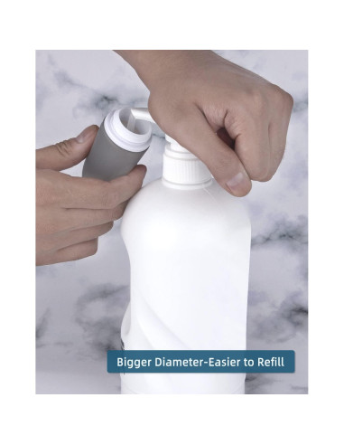 Set de 4 Botellas de Silicona 60ml Aprobadas por TSA Imuviy