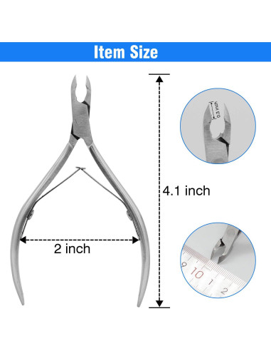Cortador de Cutículas Profesional NY Acero Inoxidable 25.4cm
