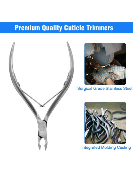 Cortador de Cutículas Profesional NY Acero Inoxidable 25.4cm Cortador de Cutículas Profesional NY Acero Inoxidable 25.4cm