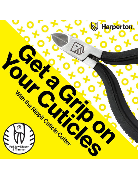 Cortador de Cutículas Harperton Nippit Acero Inoxidable 10.16cm Cortador de Cutículas Harperton Nippit Acero Inoxidable 10.16cm