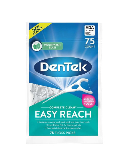 Palillos de Hilo Dental DenTek Limpieza Completa 225 Unidades Palillos de Hilo Dental DenTek Limpieza Completa 225 Unidades