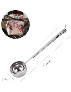 Cuchara Medidora Clip Acero Inoxidable LANSKYWARE 15ml 2