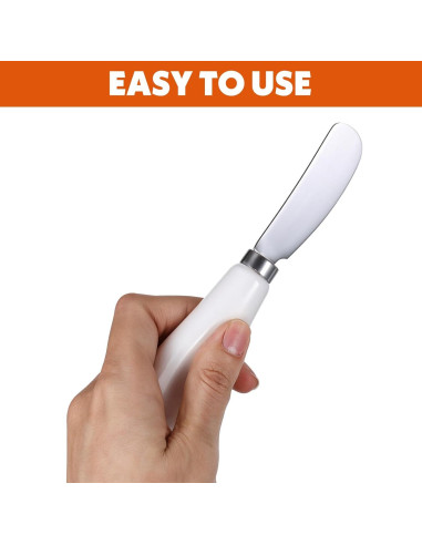 Set de 2 Cuchillos para Untar Mantequilla Ptwola 13.5 cm