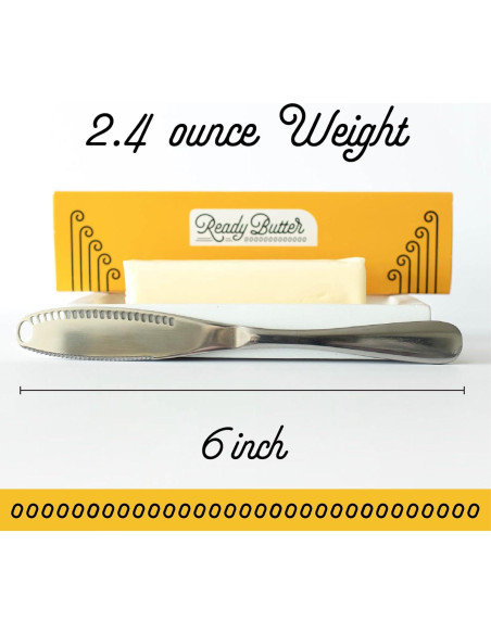 Cuchillo de Mantequilla Fría Houseify LISTO MANTEQUILLA 3-en-1 Cuchillo de Mantequilla Fría Houseify LISTO MANTEQUILLA 3-en-1