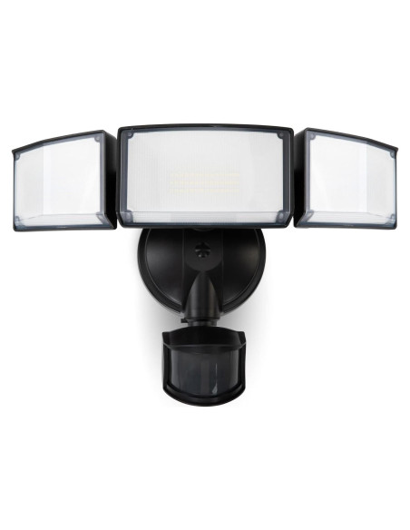 Luz de Seguridad LED LUTEC 72W con Sensor de Movimiento IP65 Luz de Seguridad LED LUTEC 72W con Sensor de Movimiento IP65