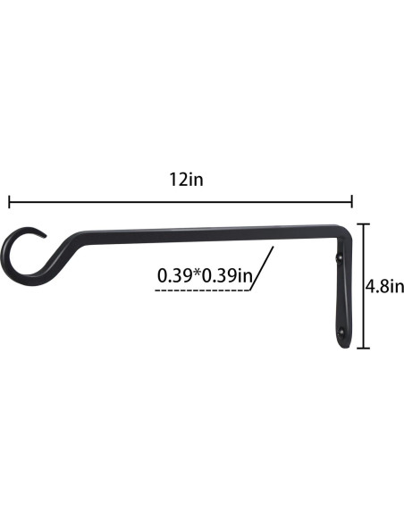 Soporte para Plantas Colgantes AILIN YELOKIE 30cm 4 Piezas Soporte para Plantas Colgantes AILIN YELOKIE 30cm 4 Piezas