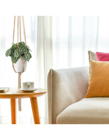 Soportes para Plantas de Macramé Petutu - 6 PCS, 3 Tamaños Soportes para Plantas de Macramé Petutu - 6 PCS, 3 Tamaños