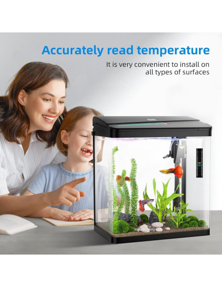 Tiras de termómetro de acuario Asofelk 3PCS 15-50C Tiras de termómetro de acuario Asofelk 3PCS 15-50C
