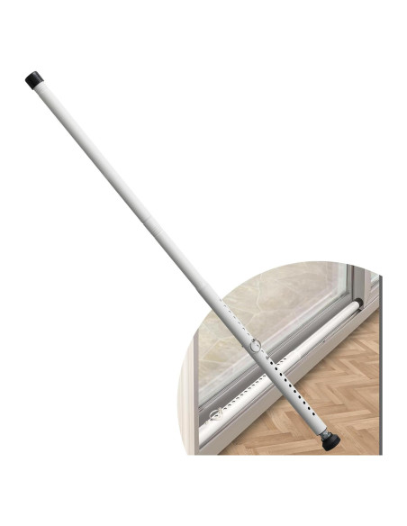 Barra de Seguridad Ajustable DIIG para Puerta Corredera 45-128 cm Barra de Seguridad Ajustable DIIG para Puerta Corredera 45-128 cm