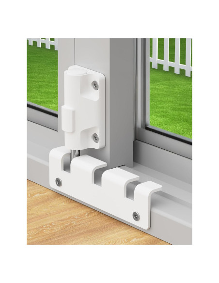 Cerradura de Seguridad Deslizante WINONLY Blanca Perla 12.19cm Cerradura de Seguridad Deslizante WINONLY Blanca Perla 12.19cm
